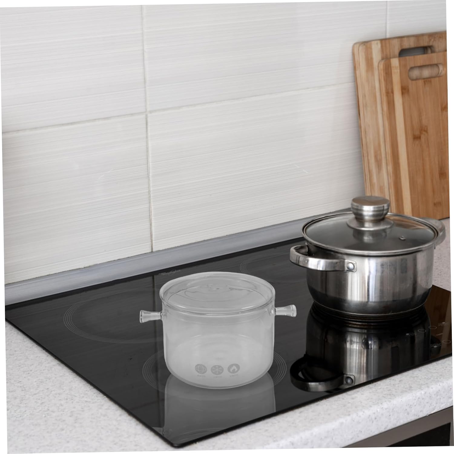 Transform Your Kitchen with the Cabilock Small Glass Pot