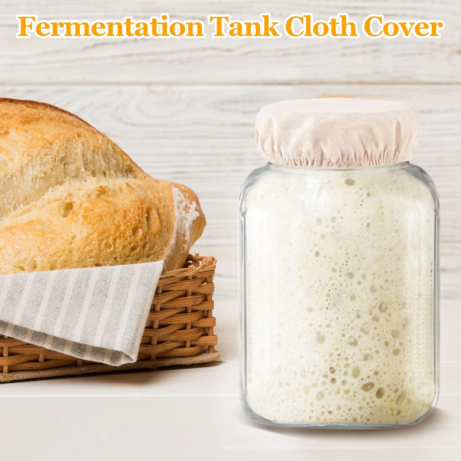 3-Piece Bread Fermentation Covers