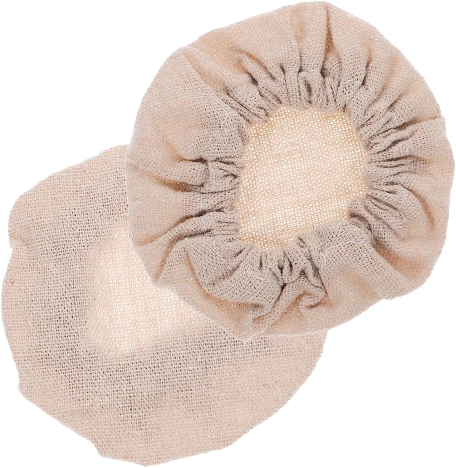 Garneck 2pcs Reusable Muslin Jar Covers