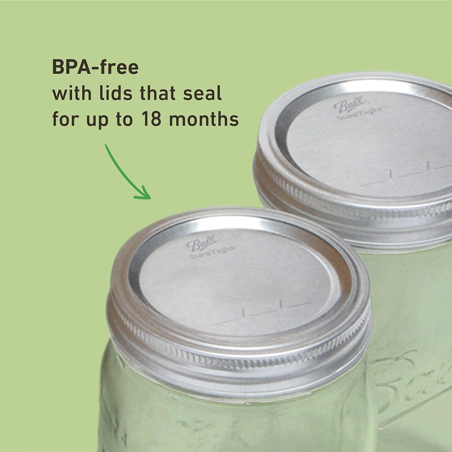Ball Wide Mouth Quart Mason Jars with Lids and Bands