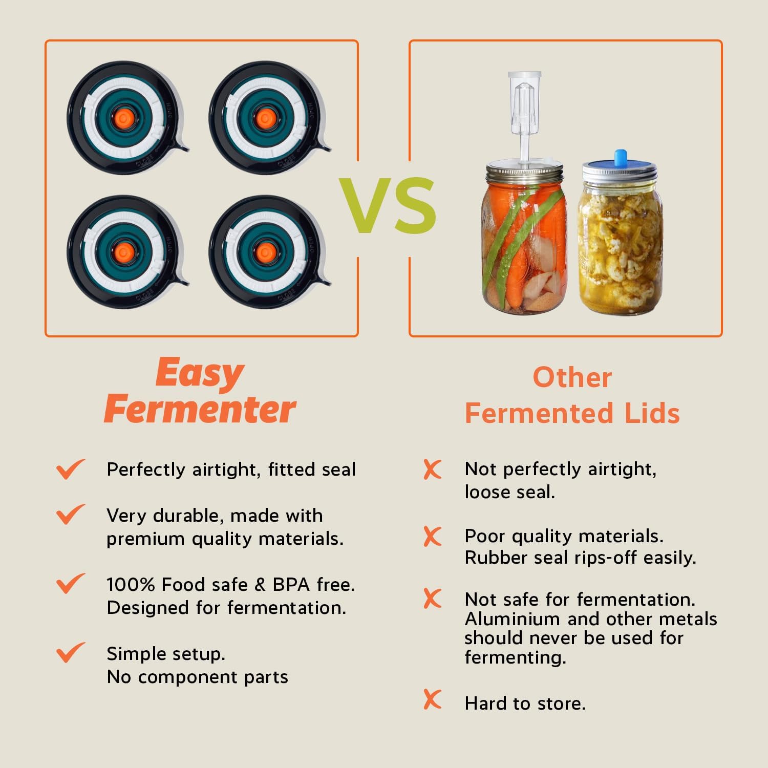 Easy Fermenter Simplify Fermentation with Mason Jar Lids