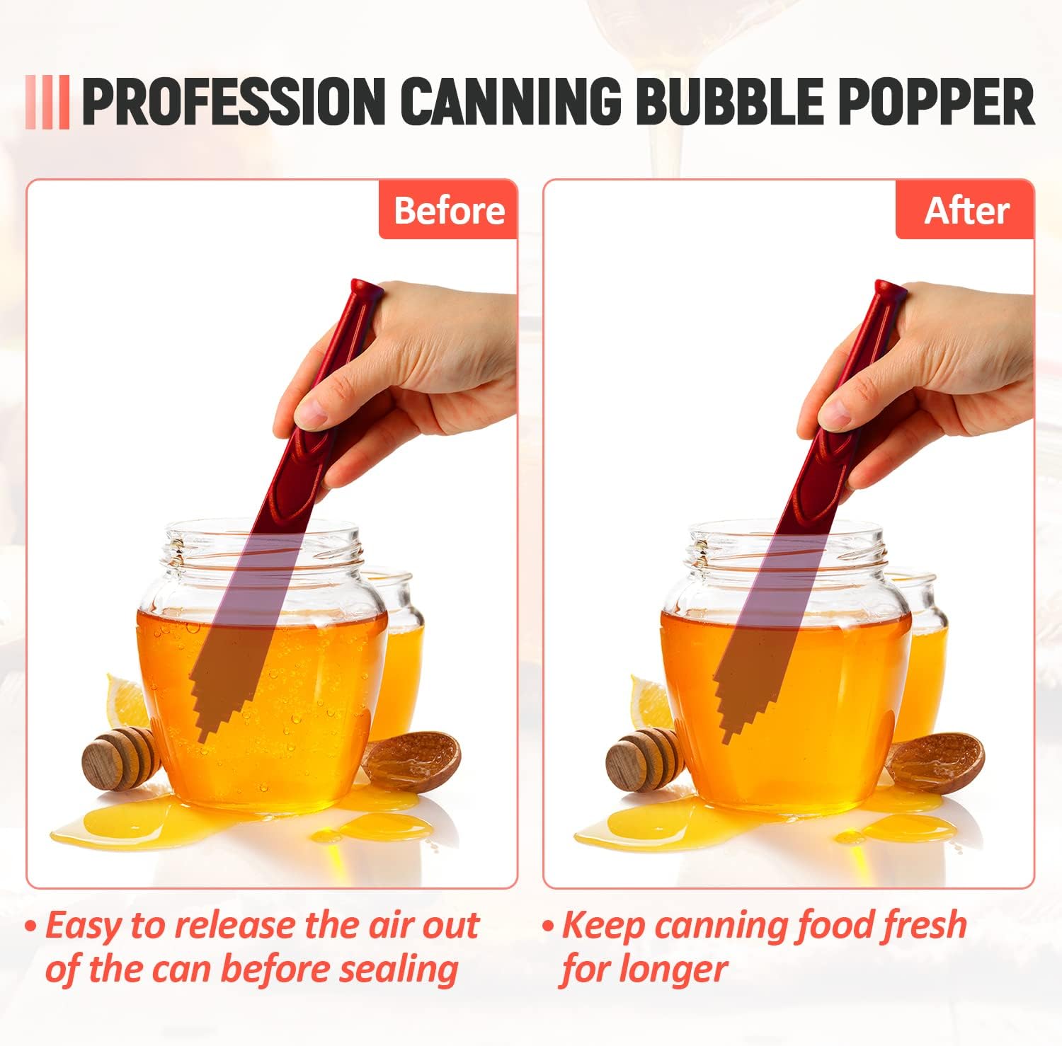 Magnetic Jar Lid Lifter 2PCS