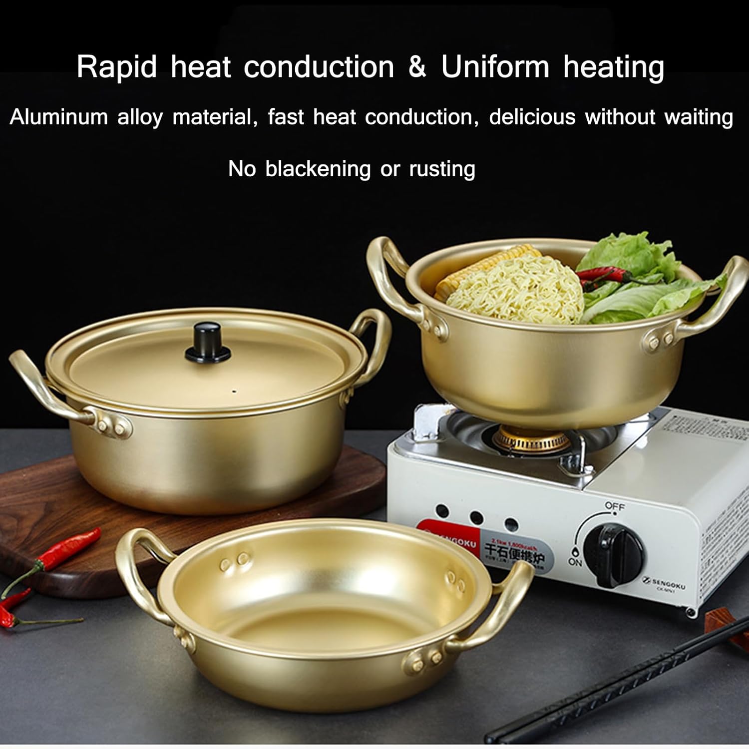 DAOUXIA OSP Aluminum Pot Korean Style 20cm