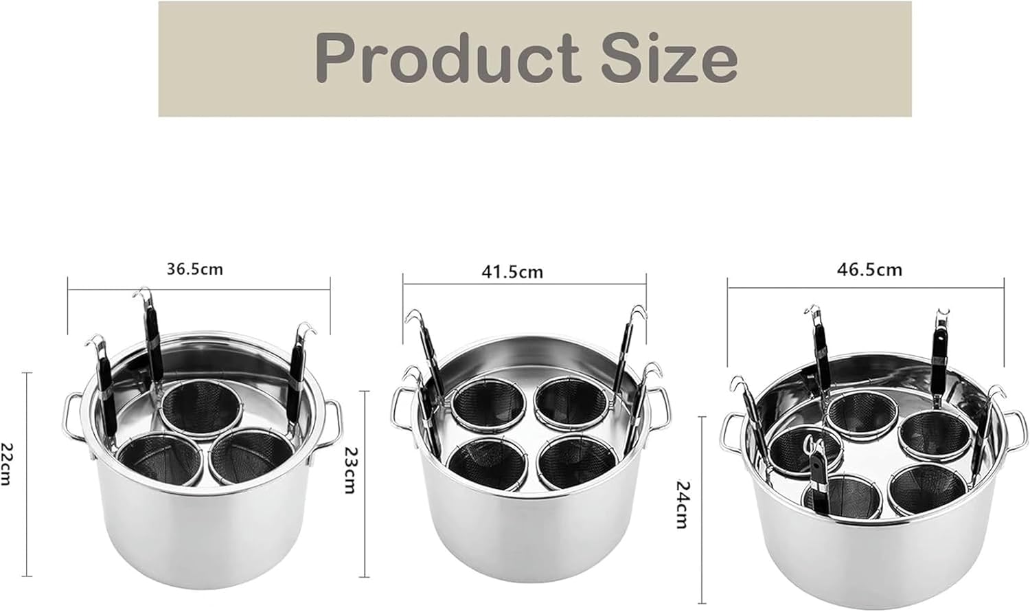 Stainless Steel Stockpot with 345 Holes for Cooking