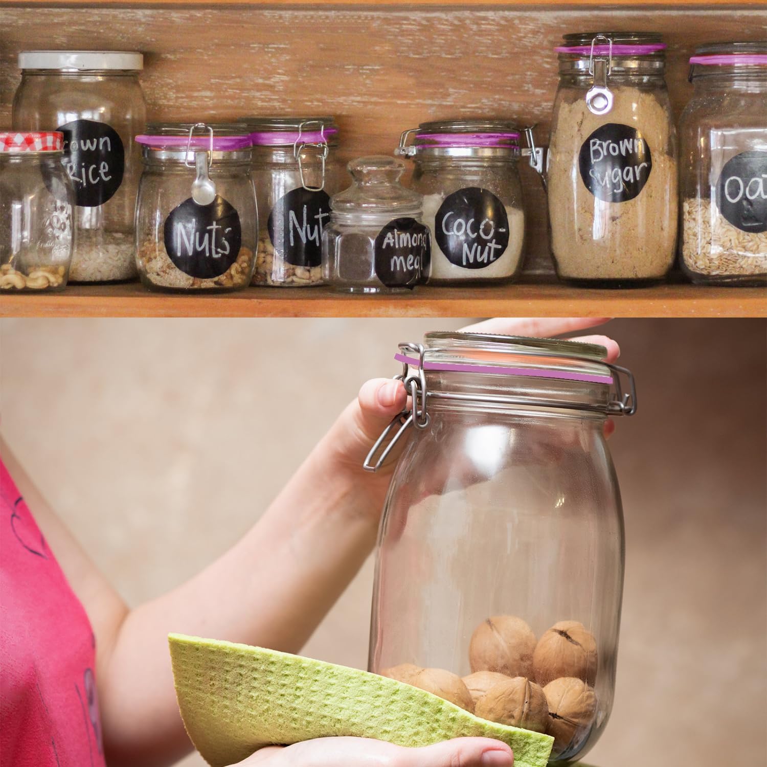 Perfect silicone gaskets for mason jars leakproof and airtight