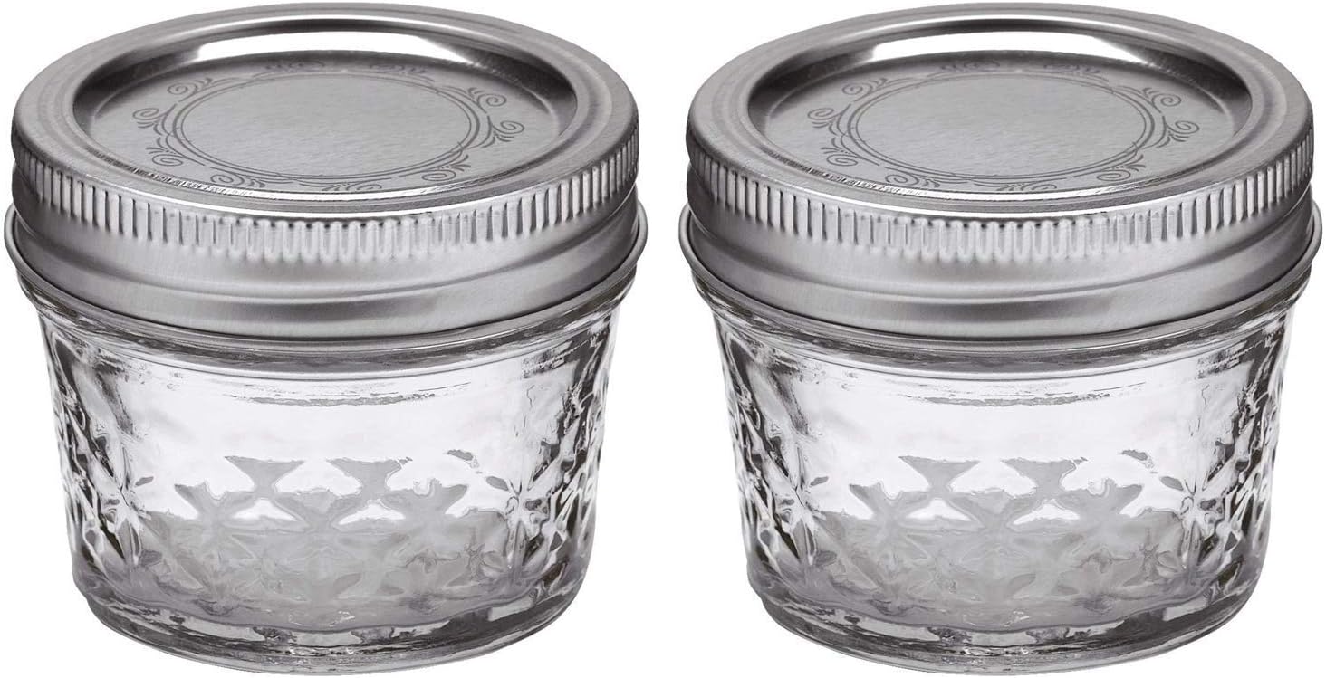 Premium Quilted Mason Jars Set