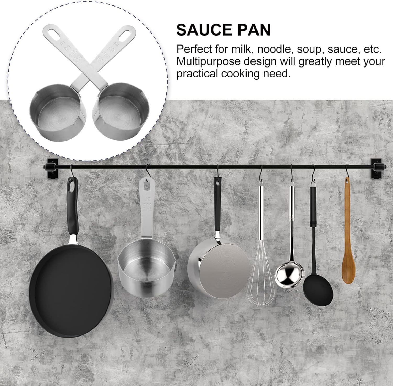 Stainless Steel Pot Saucepan Set