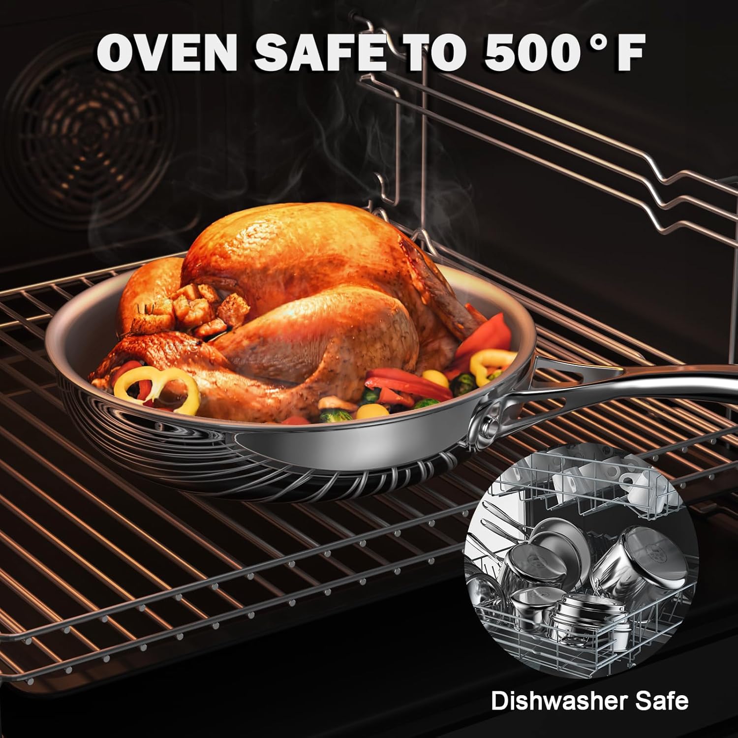 Stainless Steel Saucepan for Professional Cooking