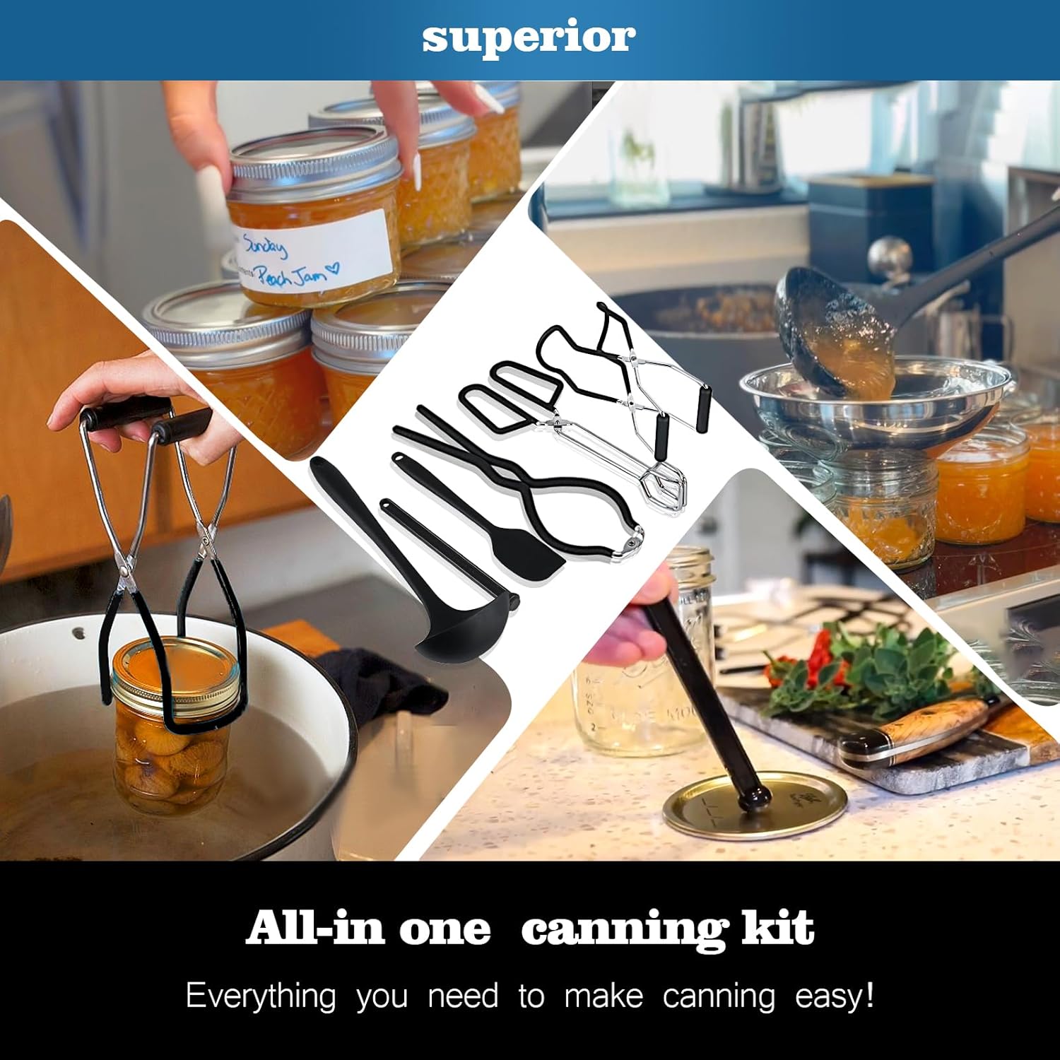 Professional Canning Kit for Every Chef Easy Preserving Supplies