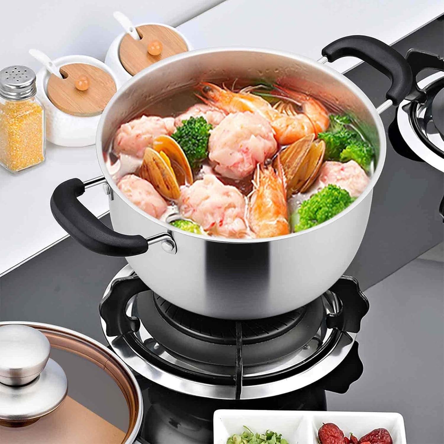 TeamFar 4qt Stock Pot