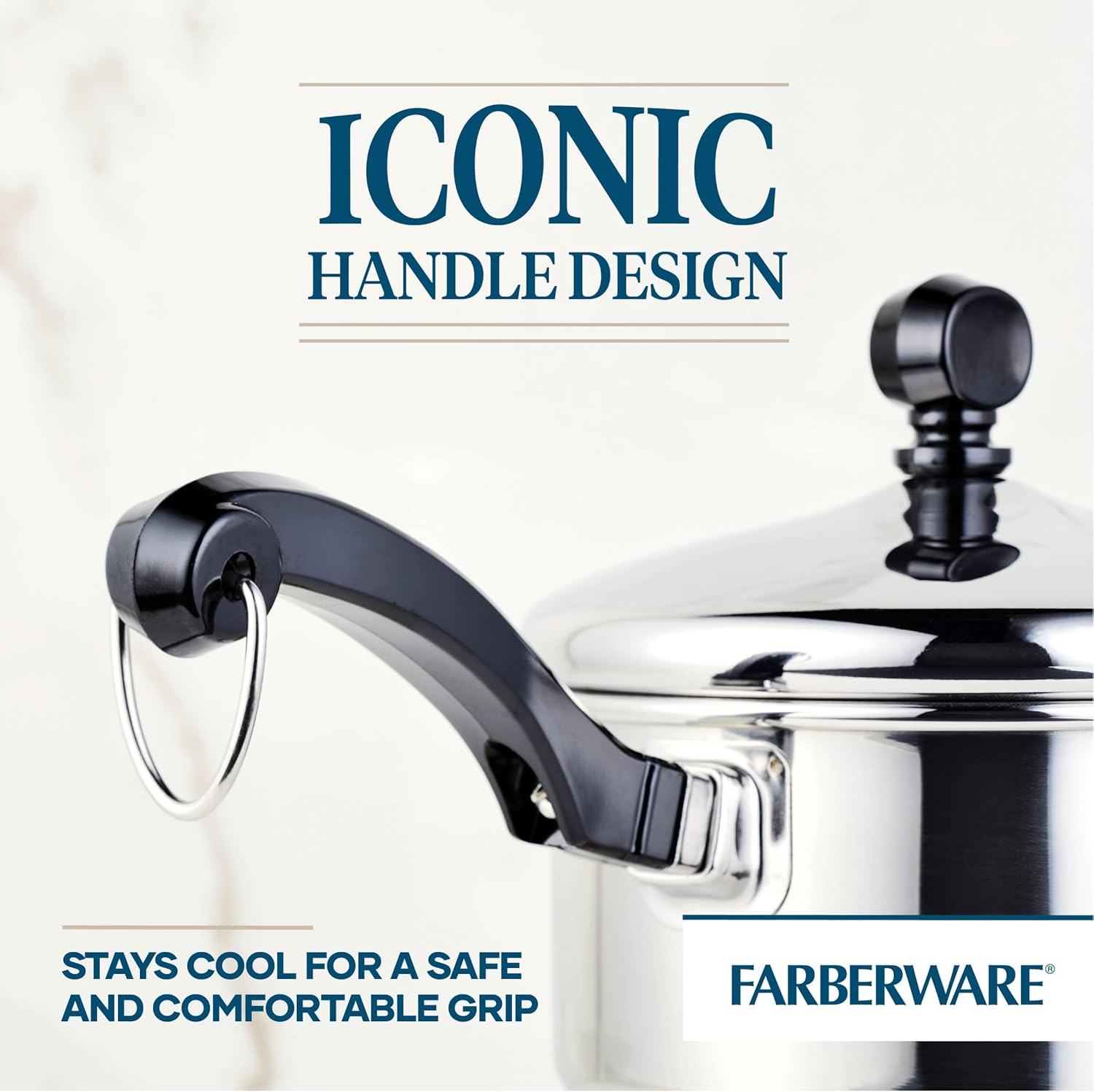 Sturdy Stainless Steel Saucepan with Lid