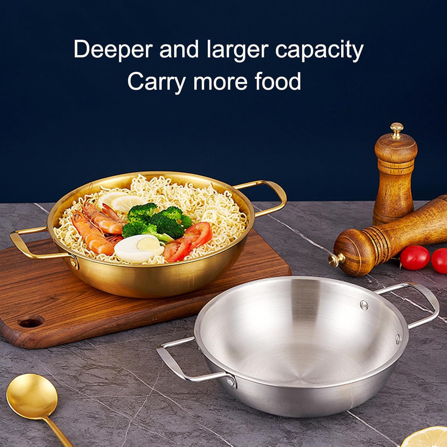 UNbit Korean Ramen Pot with Handles