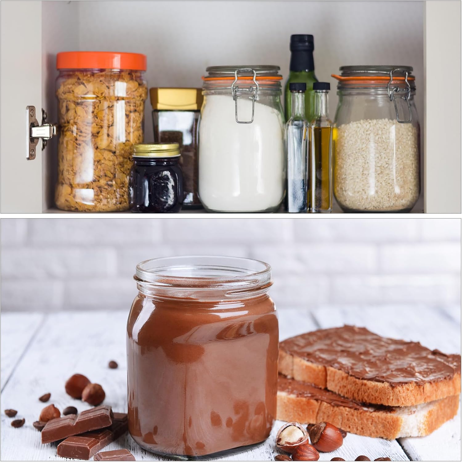 18-Piece Mason Jar Lids - Perfect for Canning Storage More