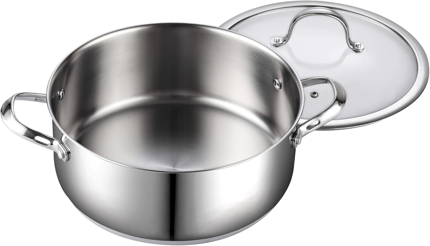 7-Quart Dutch Oven 3-Quart Saucepan with Lid