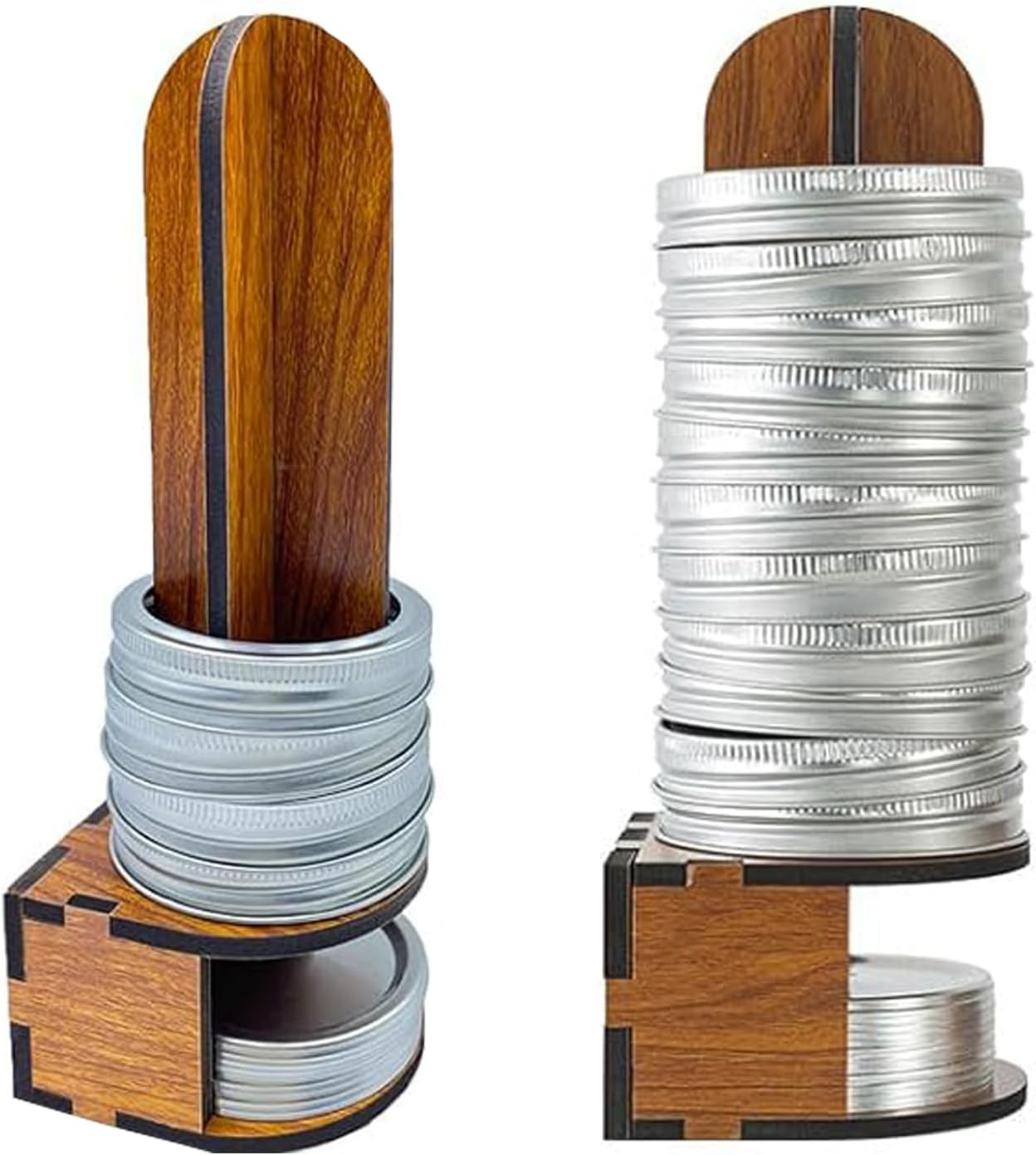 Effortlessly Organized Mason Jar Lids Stylish Functional Storage Solution