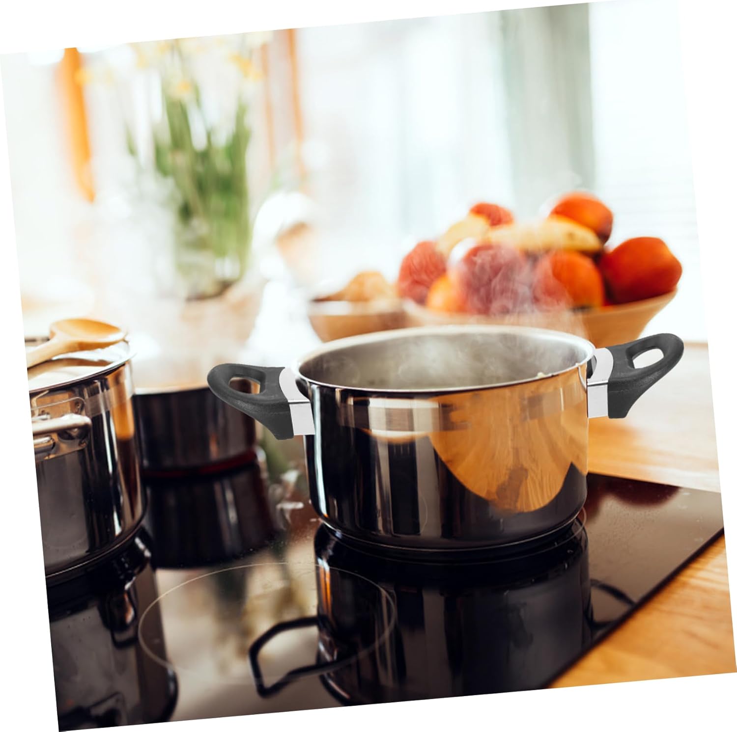 Sturdy stainless steel pot ear replacement for induction stoves