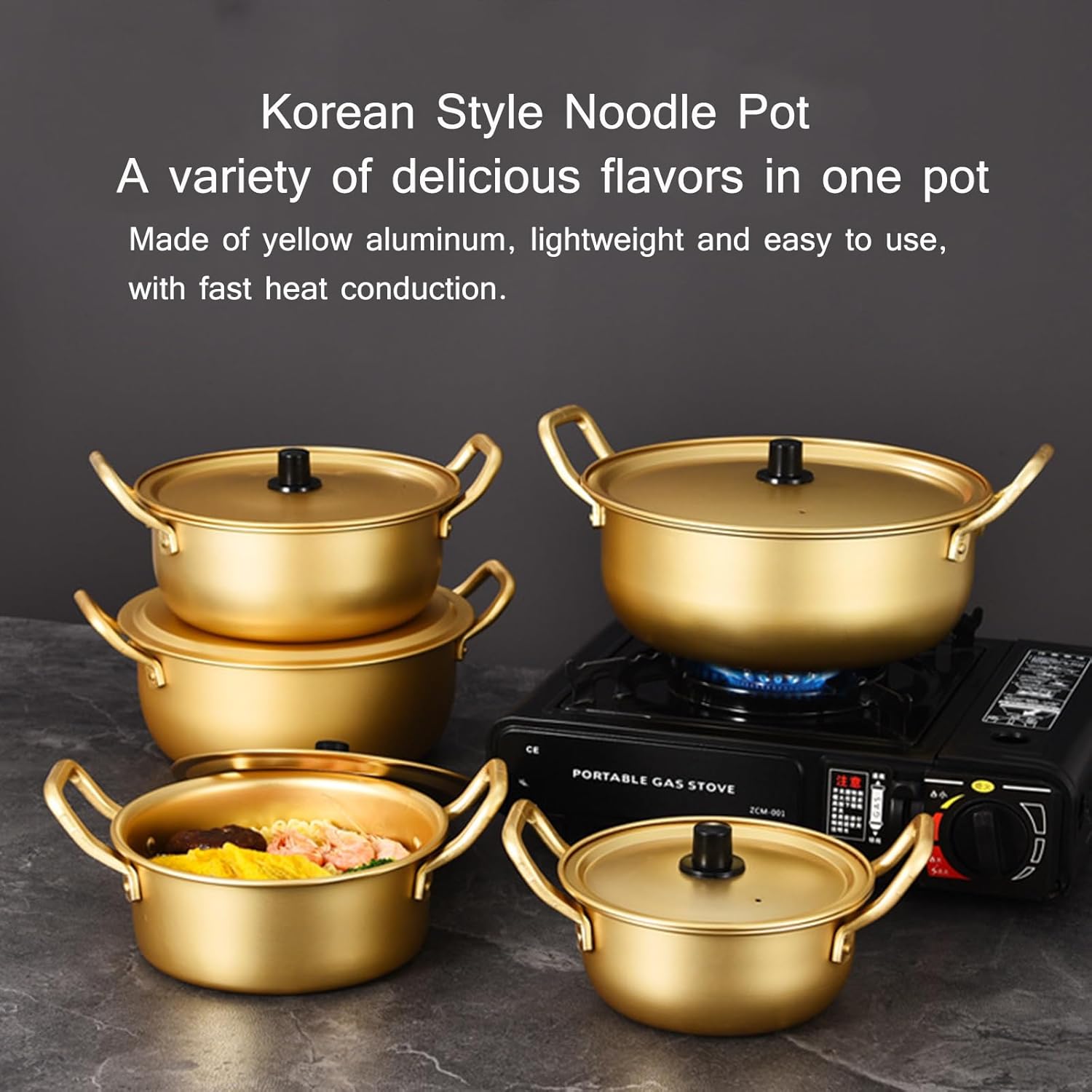 DAOUXIAOSP Korean Ramen Stockpot