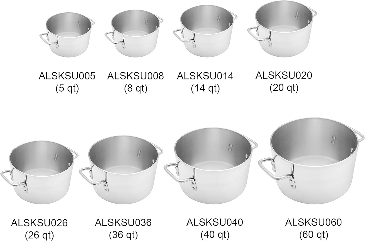Professional-Grade 40 Quart Aluminum Stockpot