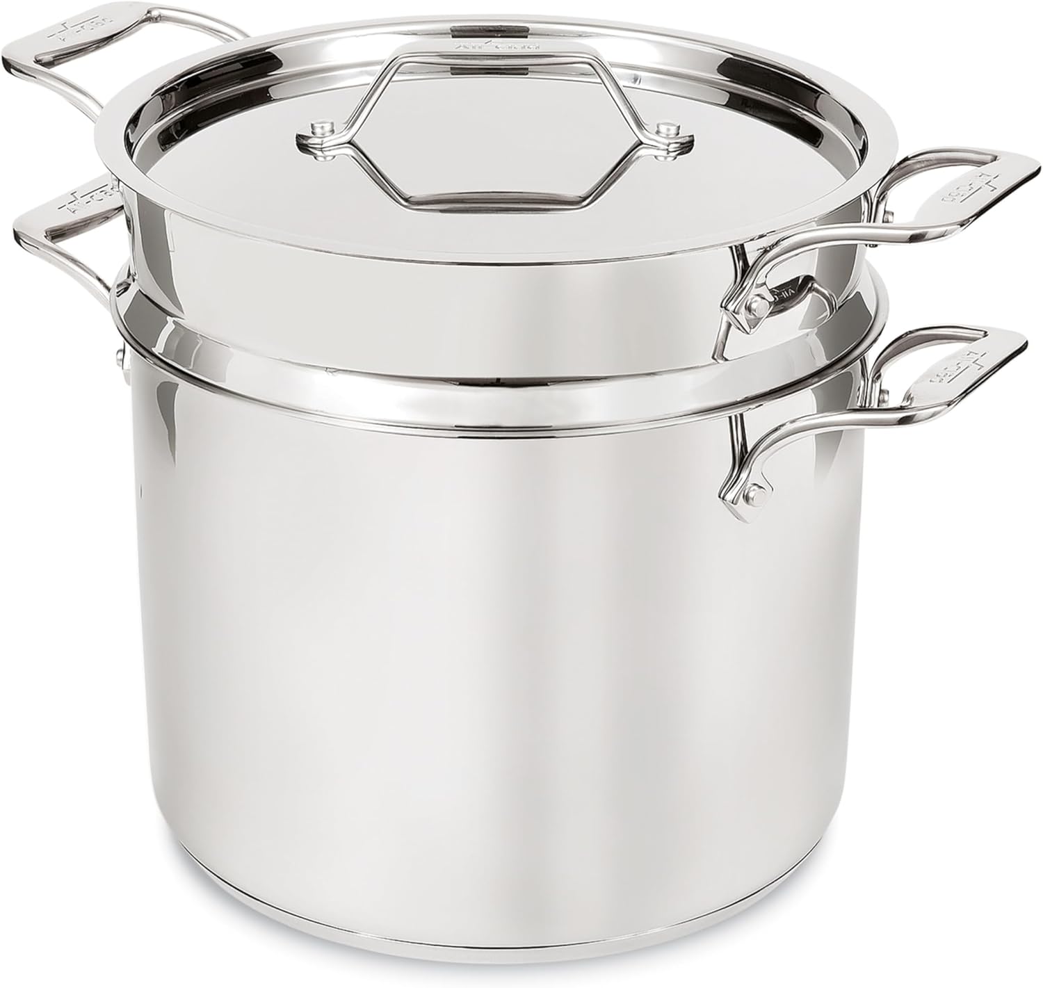 All-Clad Simply Strain 12 Quart Stain Steel Multipot