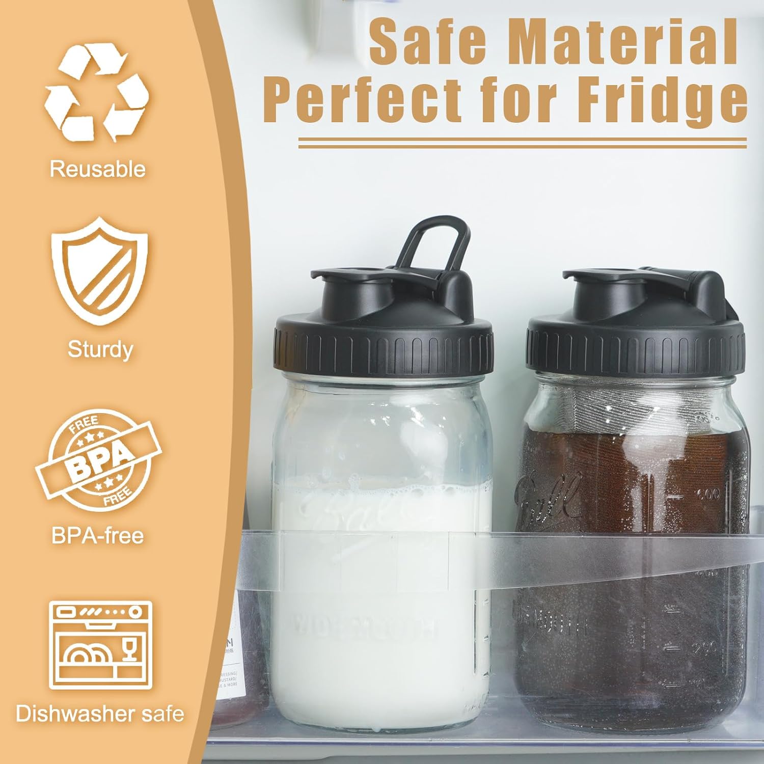 Pour Perfectly with the FyndraX Pour Spout Lid for Mason Jars