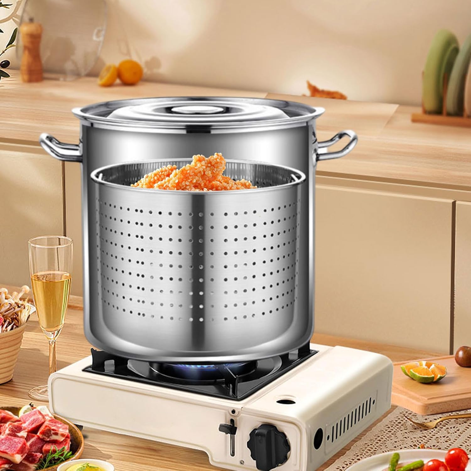 Stainless Steel Stockpot