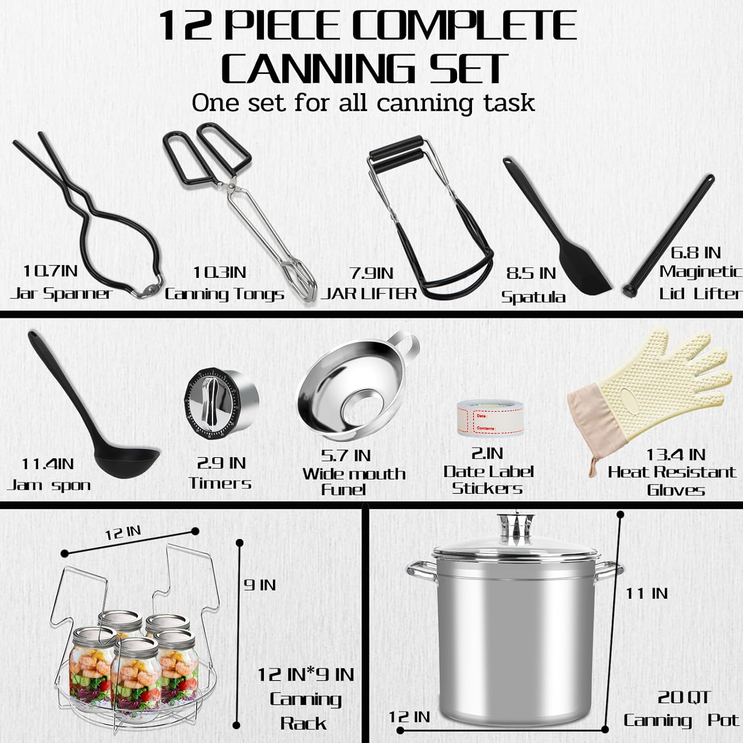 All-In-One Canning Kit for Beginners
