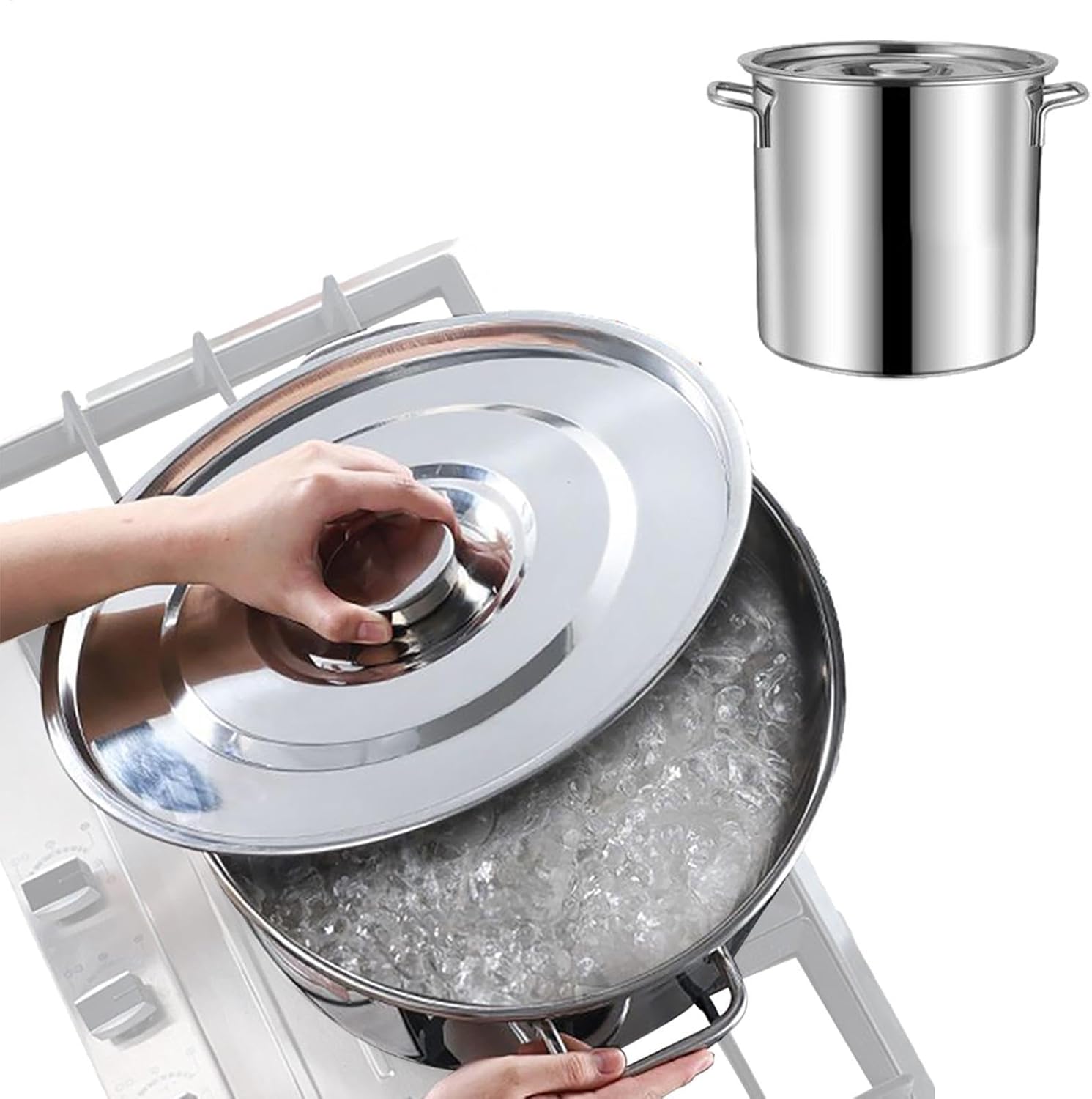Premium Stainless Steel Stock Pot