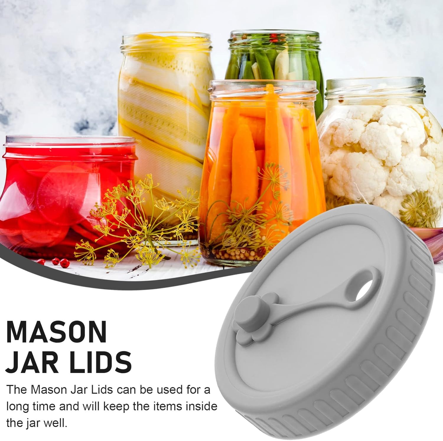 Leak-Proof Mason Jar Lid