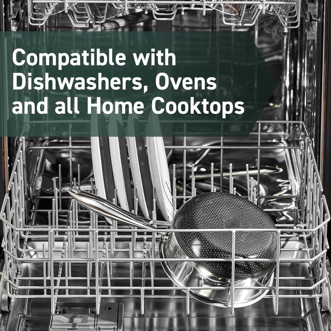Get Cooking Easy with HexClad Hybrid Saucepan