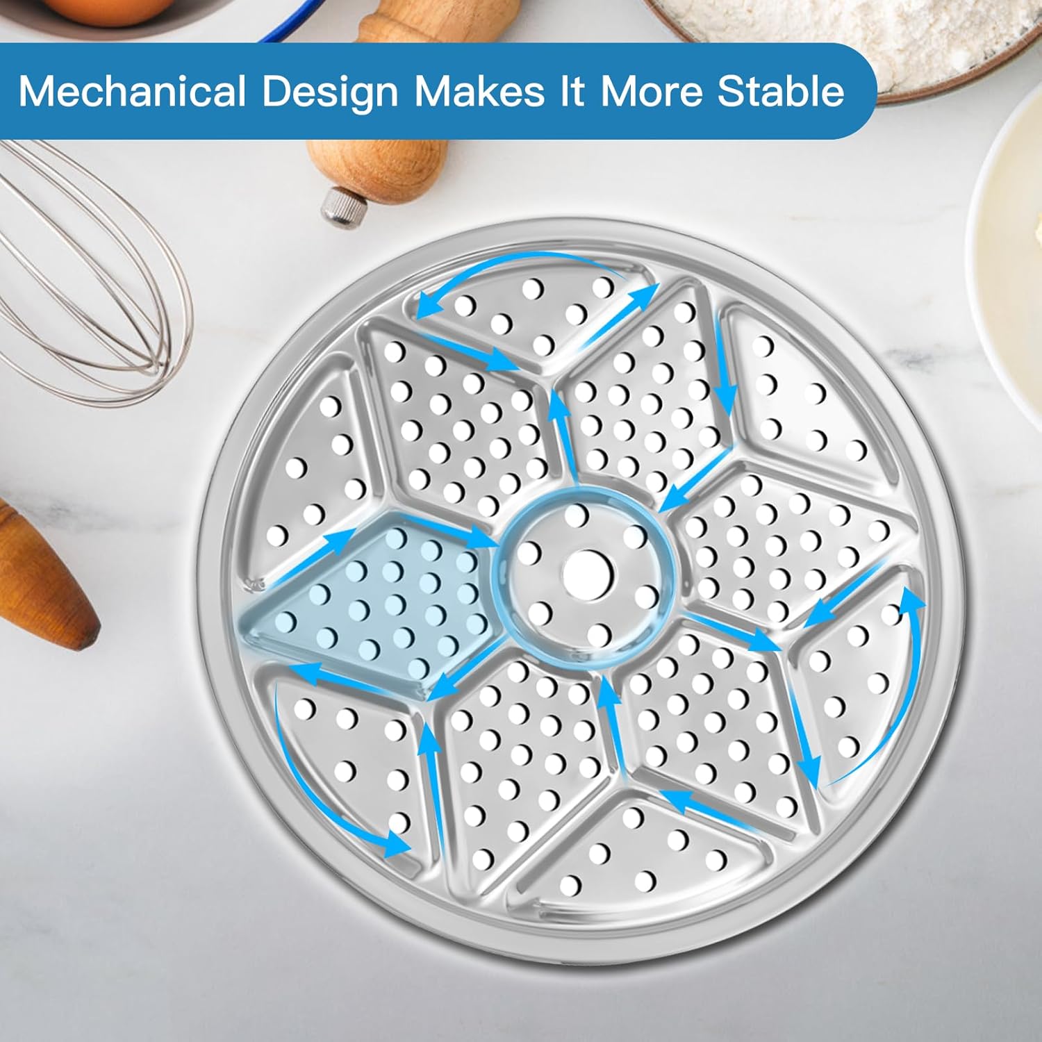 Sturdy 4-Pack Pressure Canner Rack