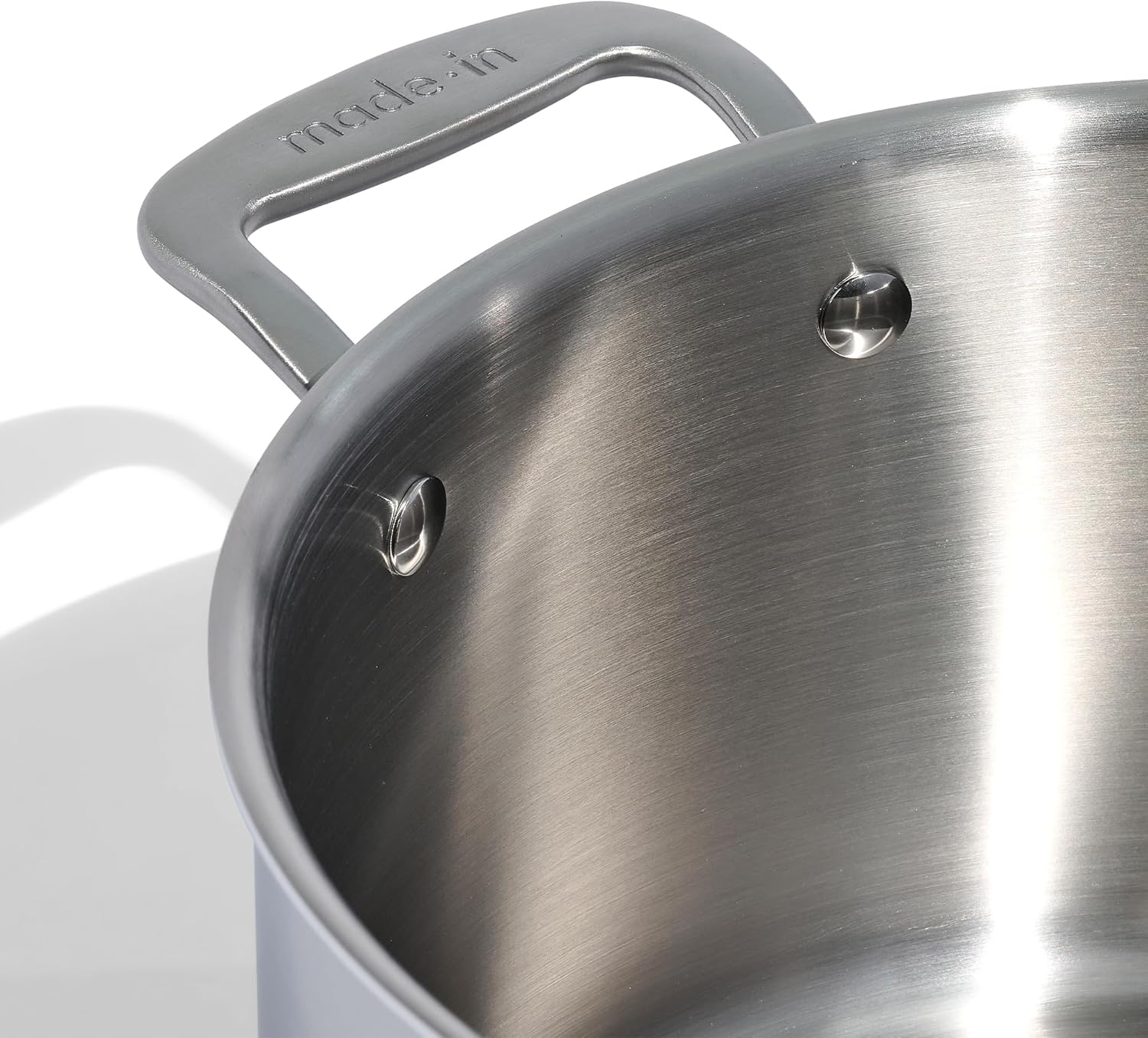 Made In Professional 8 Quart Stainless Steel Stock Pot with Lid