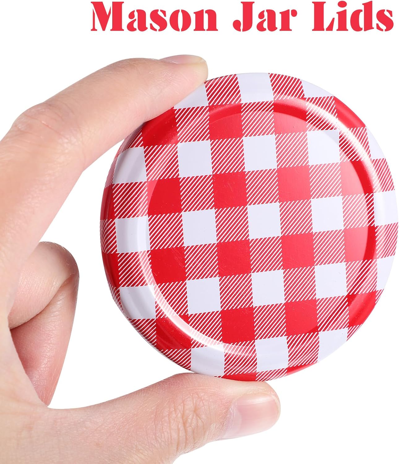 Hemoton 12-Pack Mason Jar Lids