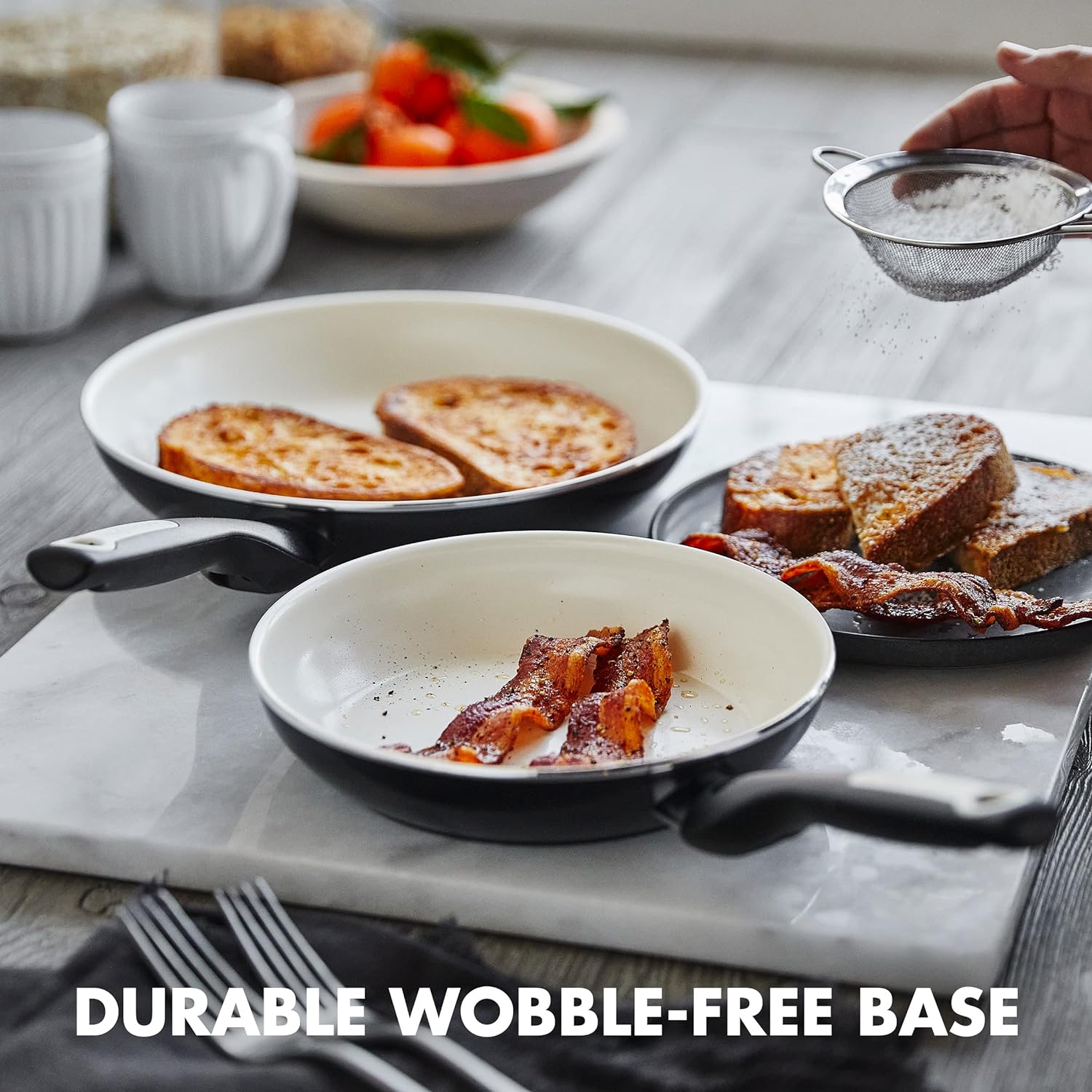 Ergonomic PFOA-Free Grill Pan Set