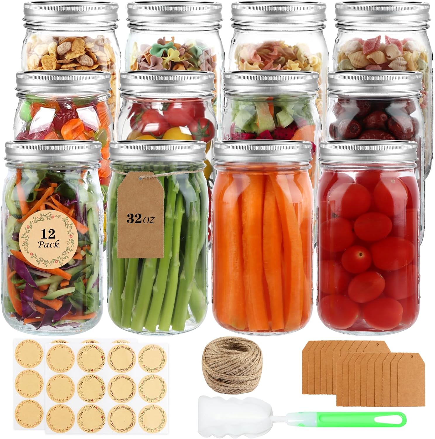 Perfect Fit Mason Jars Set