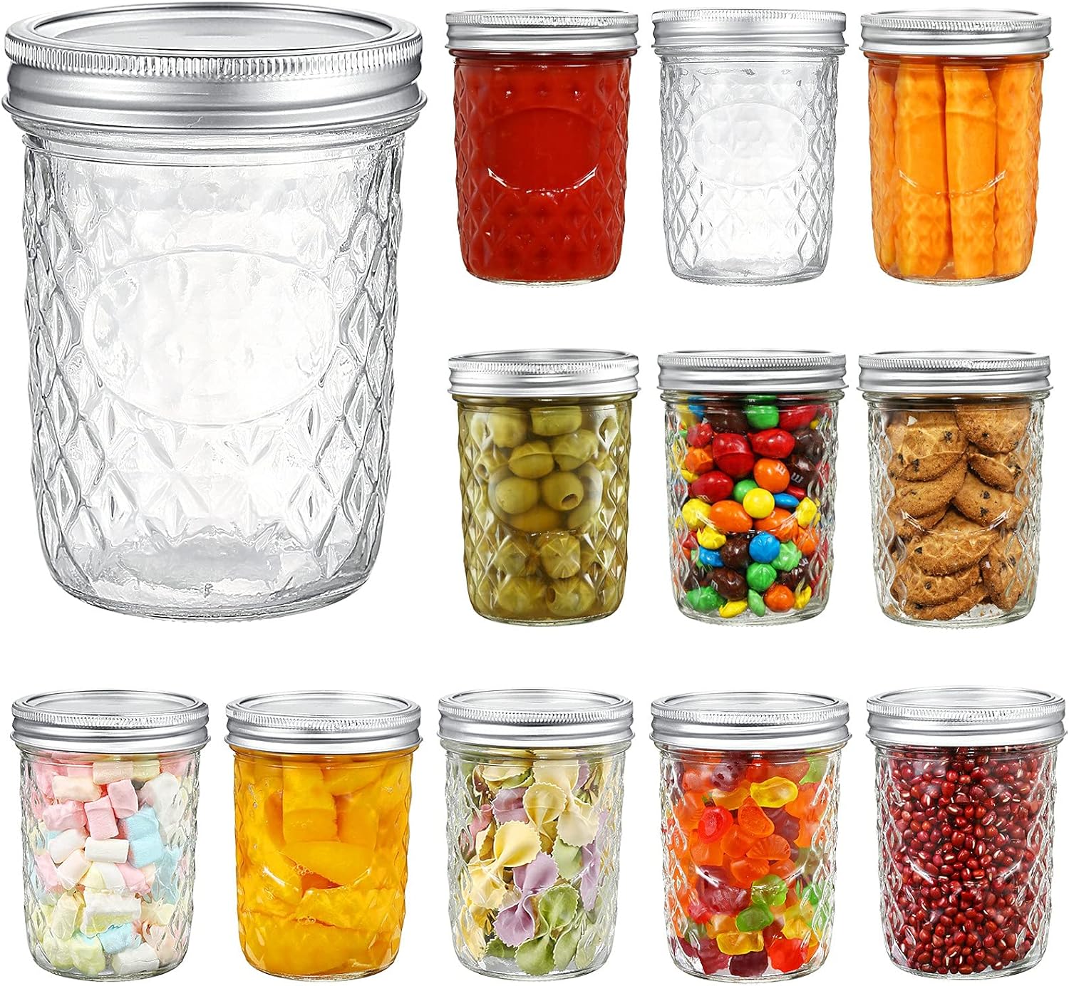 10-Piece Mason Jar Set