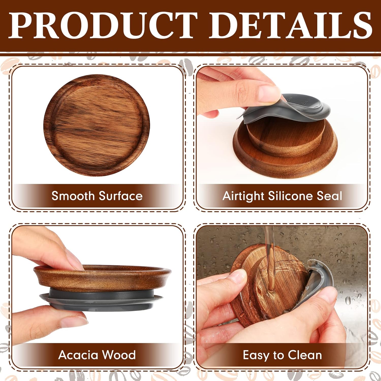 20-Piece Safe Durable Mason Jar Lids for Airtight Storage