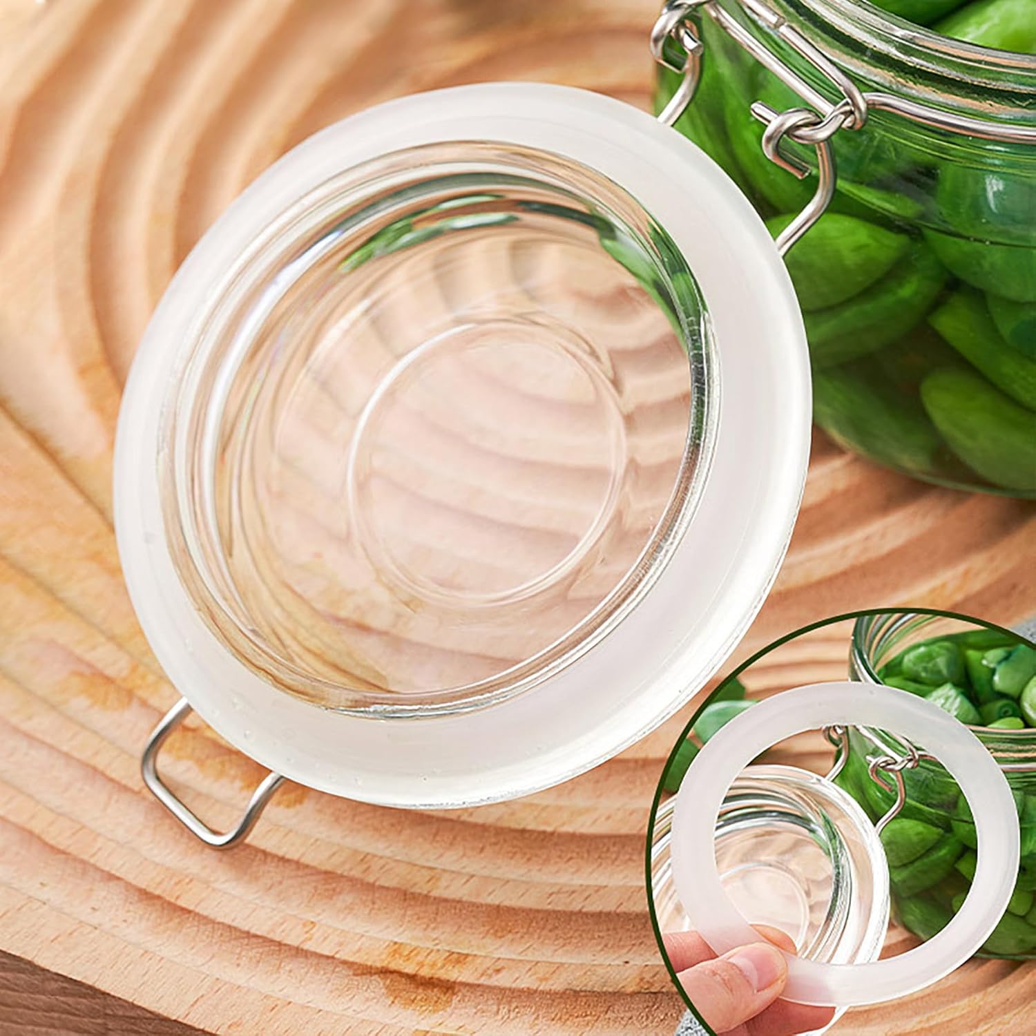 12 Piece Silicone Jar Gaskets Set