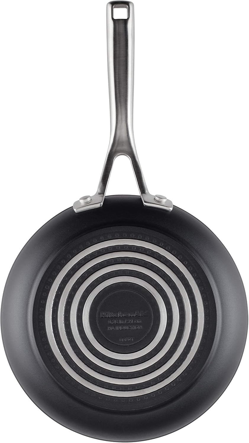 Effortless Cooking KitchenAid 825-inch Skillet Matte Black