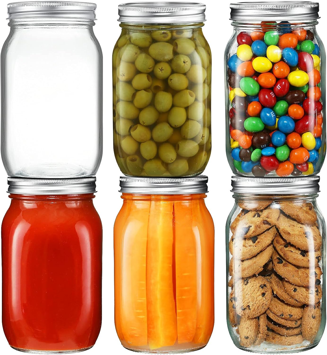 YEBODA Mason Jars