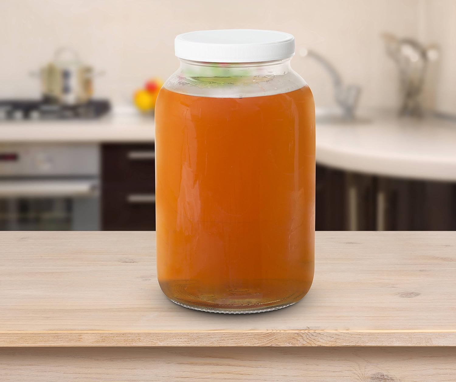 4-Piece Glass Mason Jars