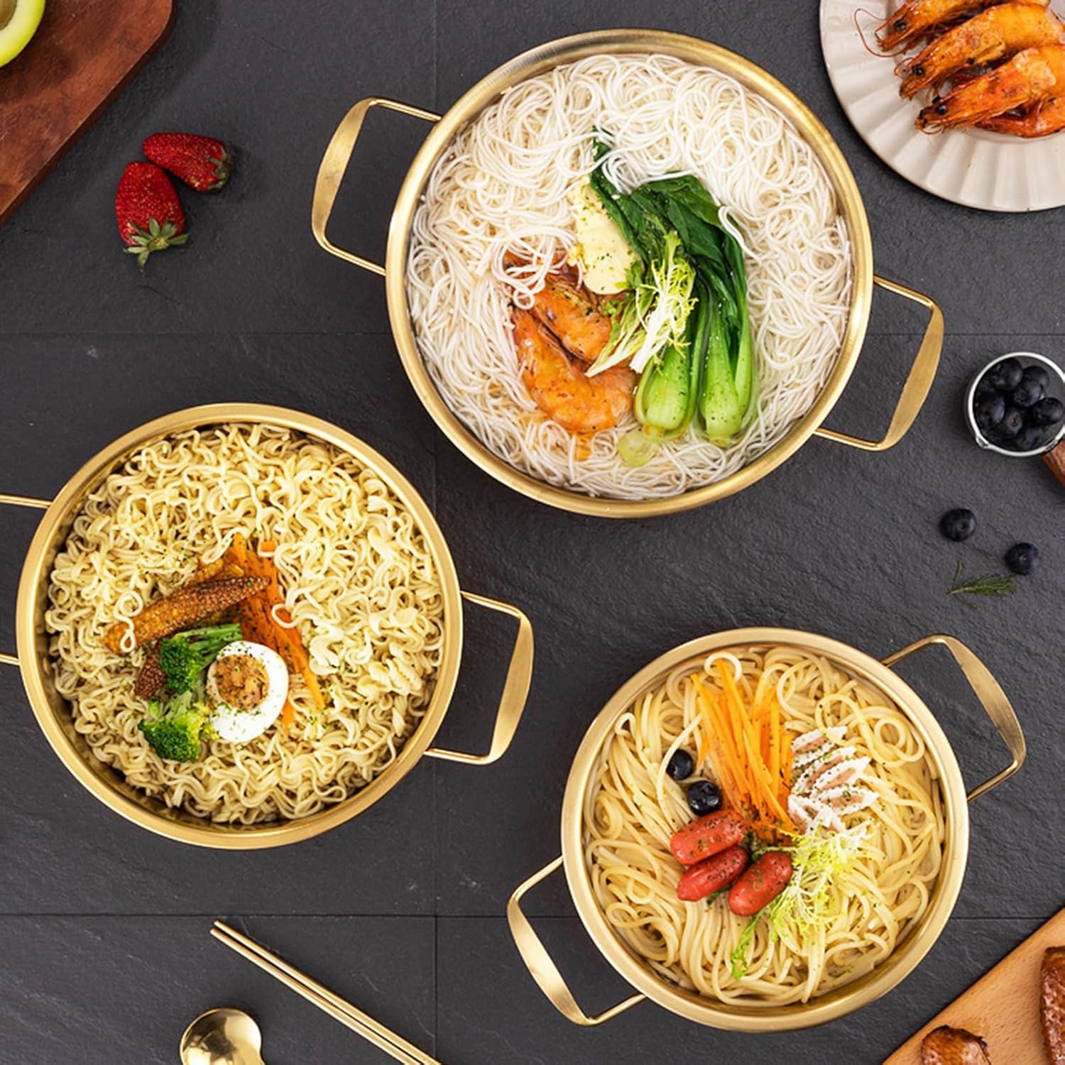 UNbit Korean Ramen Pot Noodle Bowl