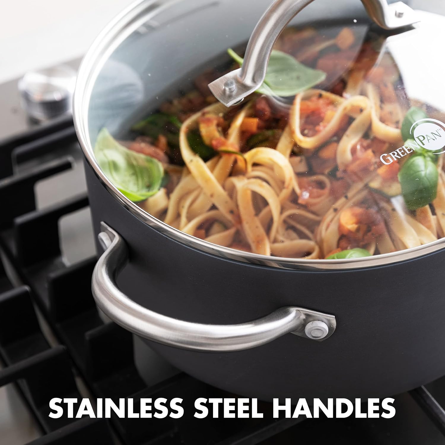 GreenPan Lima 5QT Stock Pot with Lid