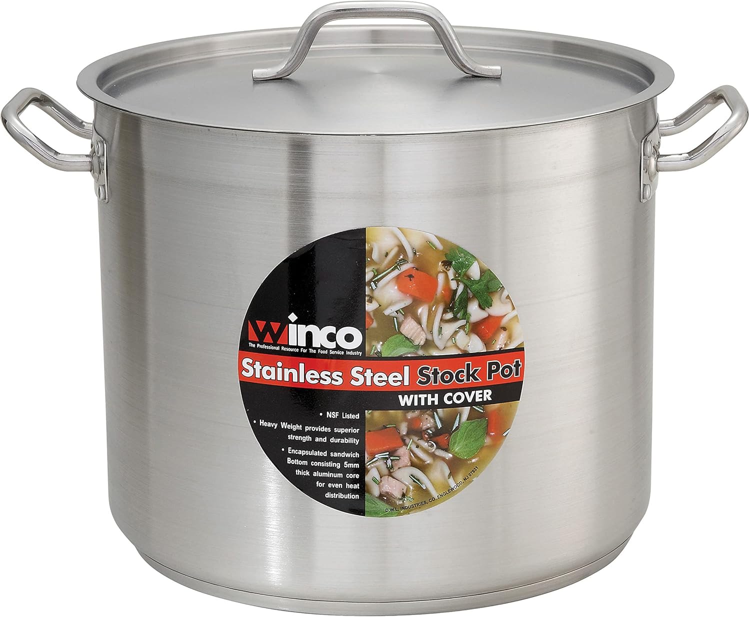 Winco Winware 12 Quart Stock Pot