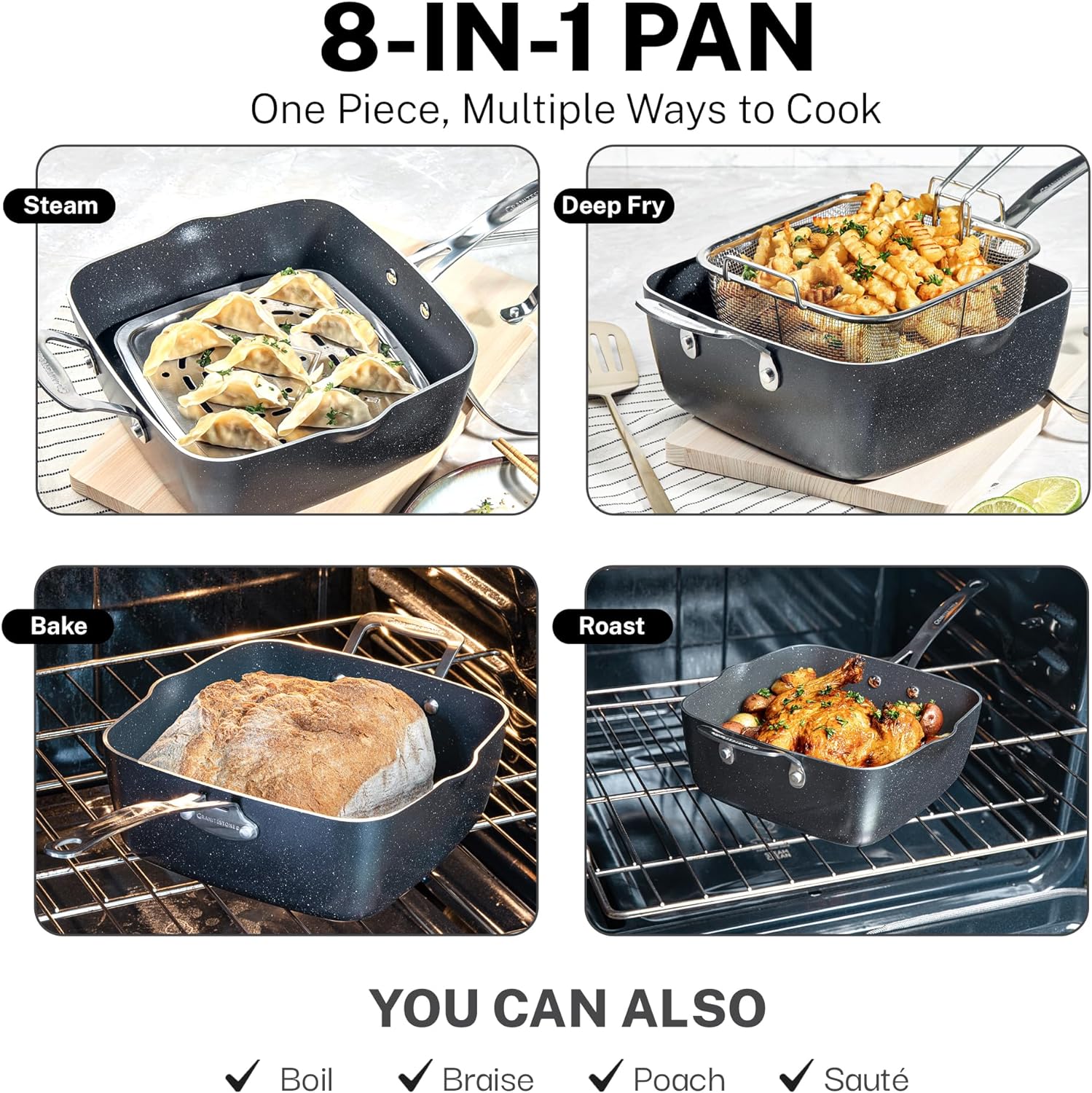 Granitestone 20-Piece Cookware Set