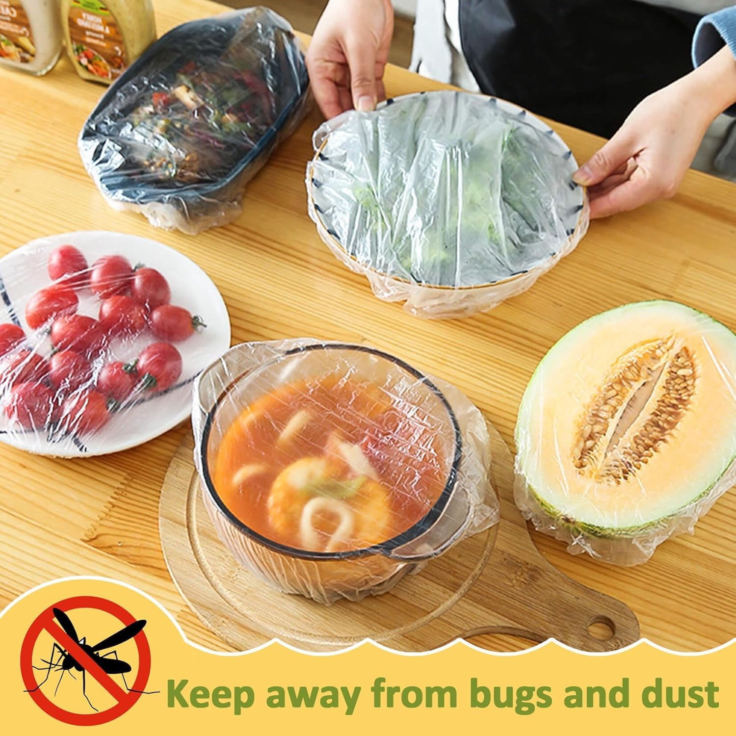 Elastic Thick Reusable Bowl Covers