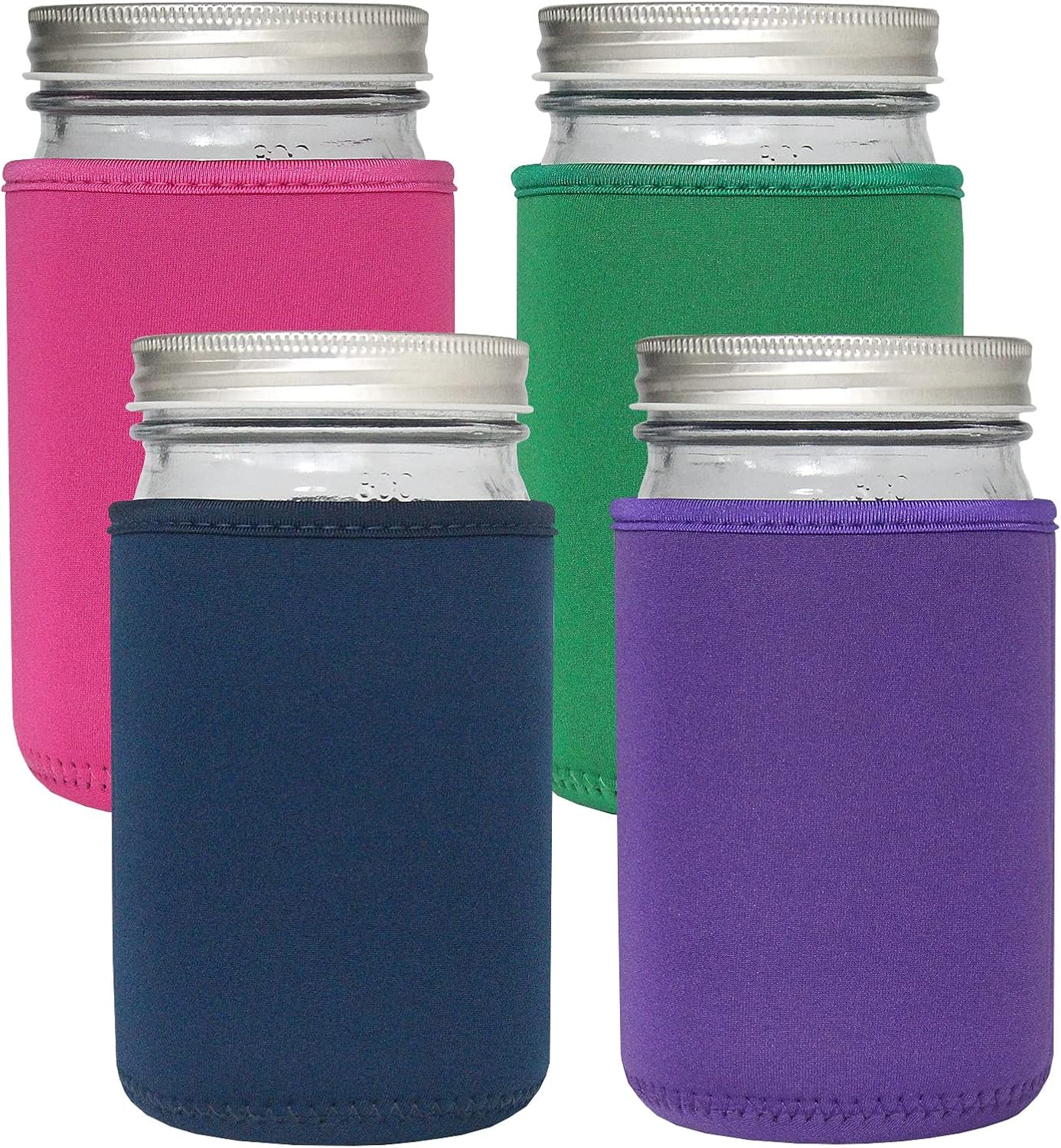 32 oz Mason Jar Sleeves Insulated Neoprene Canning Covers for Home sideline