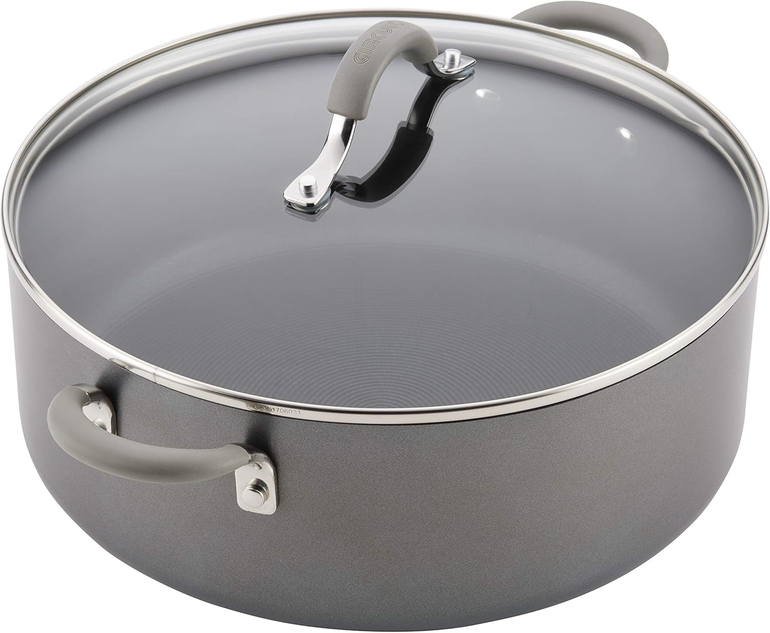 Circulon Elementum Hard Anodized Nonstick Stock Pot Easy to Clean