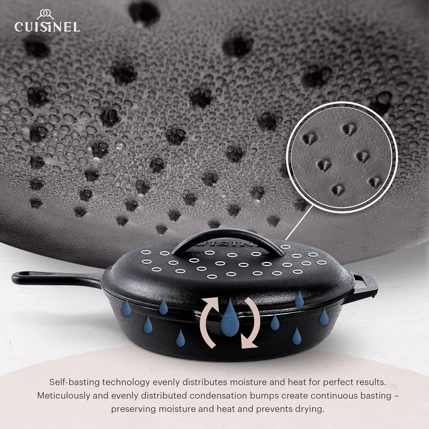 Cuisinkel Cast Iron Skillet