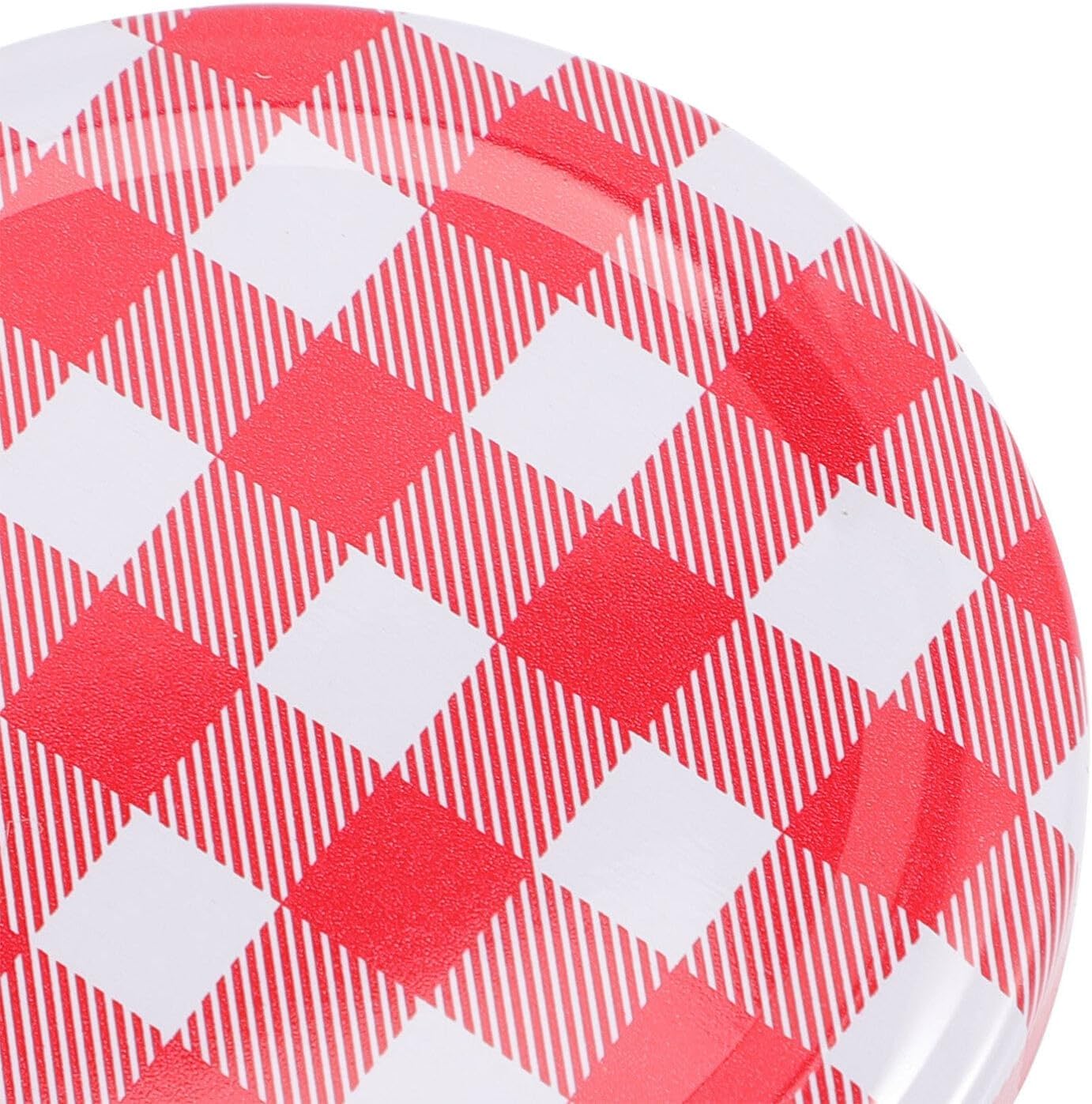 Luxshiny 40pcs Wide Mouth Mason Jar Lids 63mm