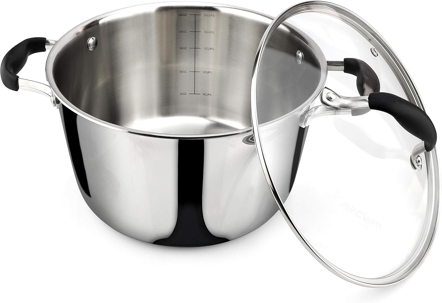 AVACraft 1810 stainless steel Dutch Oven with Lid